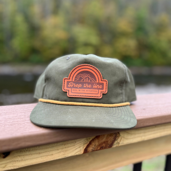 Drop The Line Patch Snapback Hats