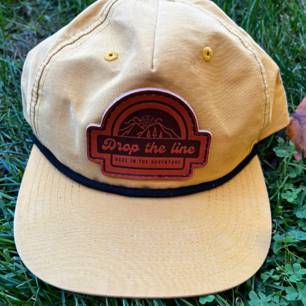 Drop The Line Patch Snapback Hats - Image 2